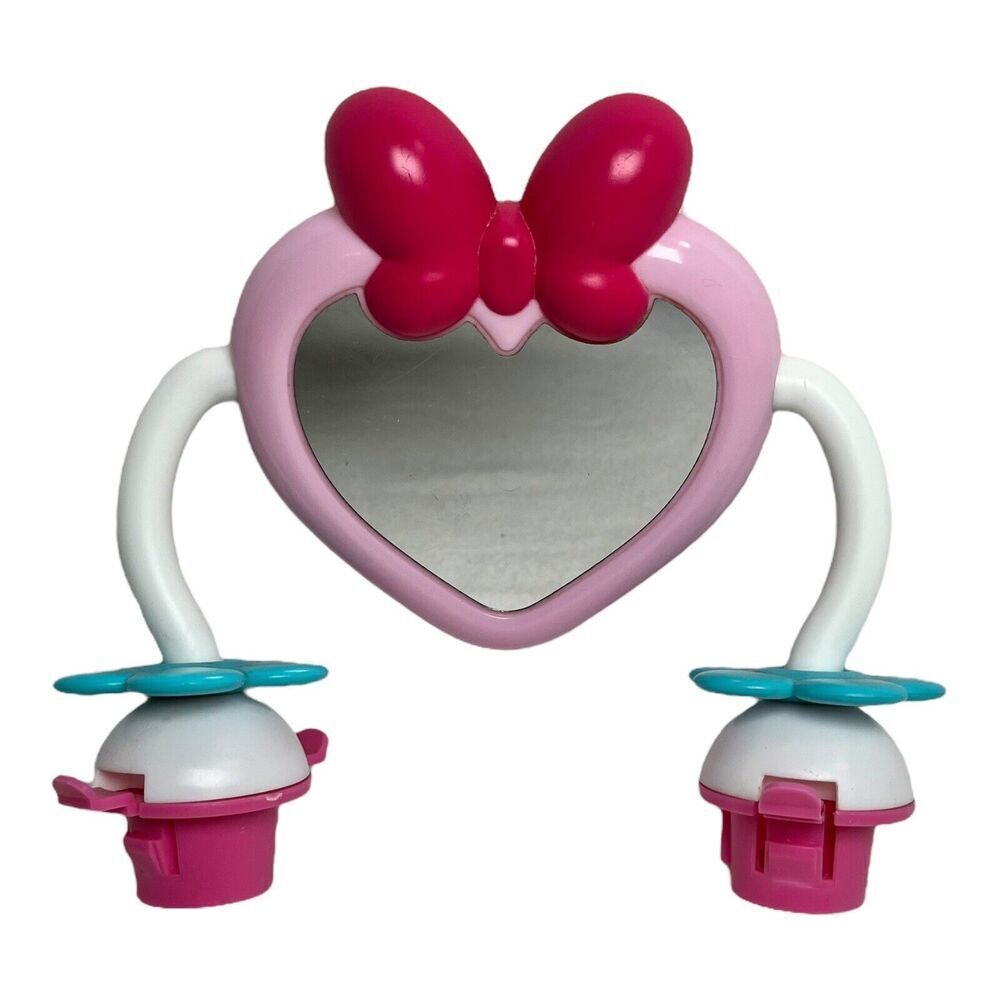 Bright Starts Minnie Mouse Peek A Boo Jumper Heart Mirror Toy Replacement Part
